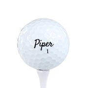 Piper Black Golf Balls Piper Golf LLC 