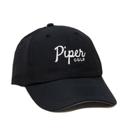 Piper Golf Performance Cap Hat Piper Golf Black 