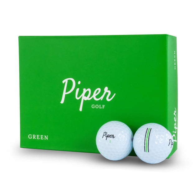 Piper Green Golf Balls Piper Golf 